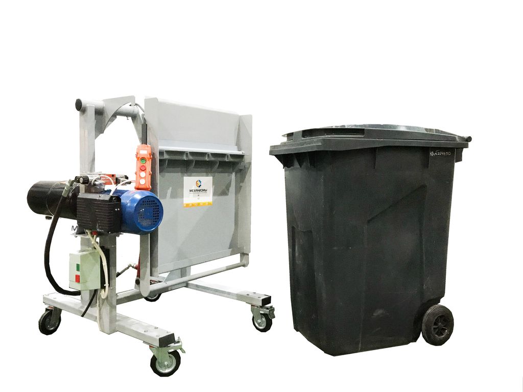 Опрокидыватель мусорных баков ЛАККК ОМБ-1 (120-360 литров)