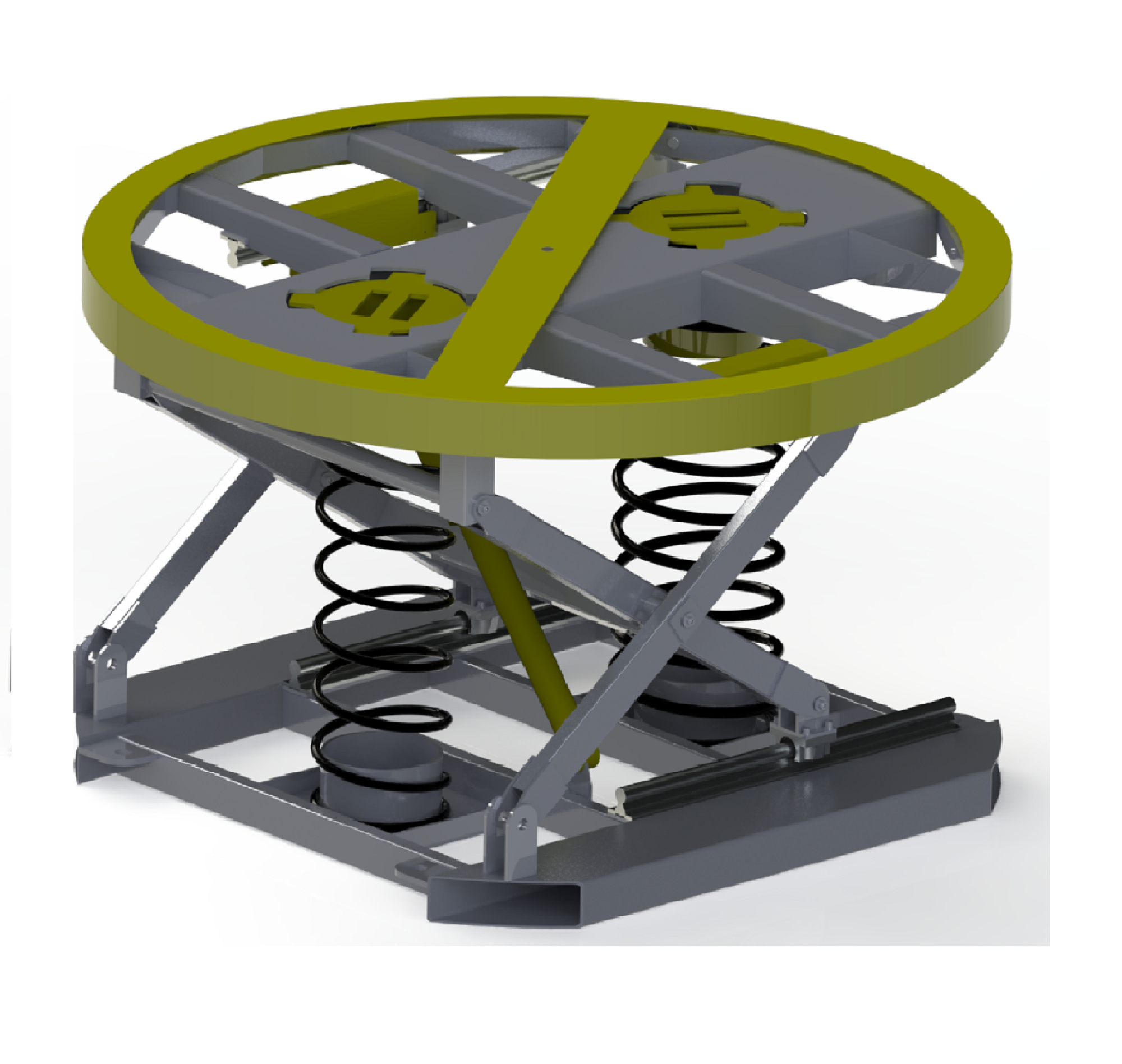 Подъемный пружинный стол для паллетоупаковщиков DAKON LIFT